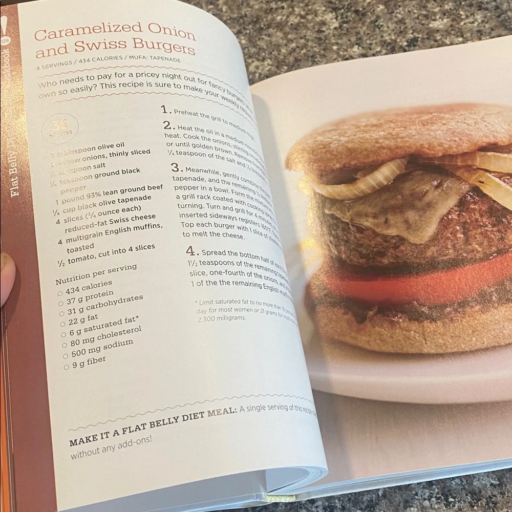 Flat Belly Diet Cookbook